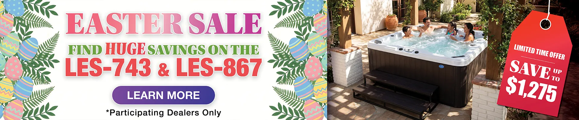 Calspas hot tub being used in a family setting - Santa Ana